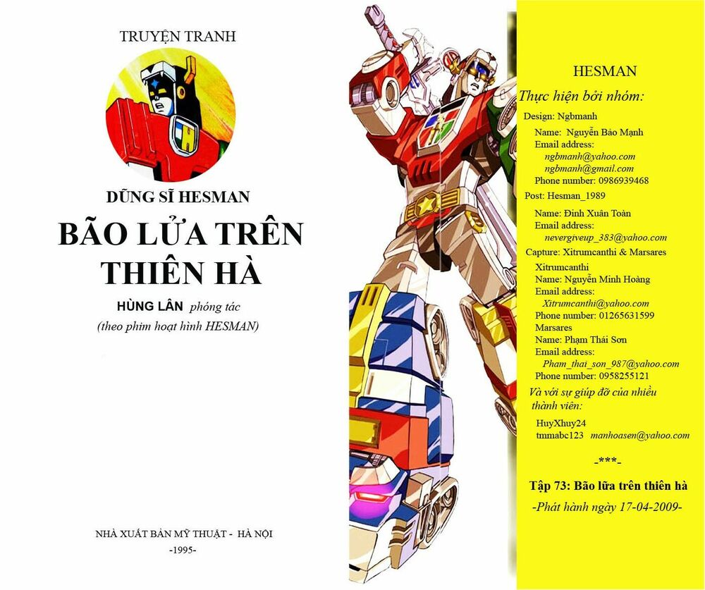 Dũng sĩ hesman: Chapter 73