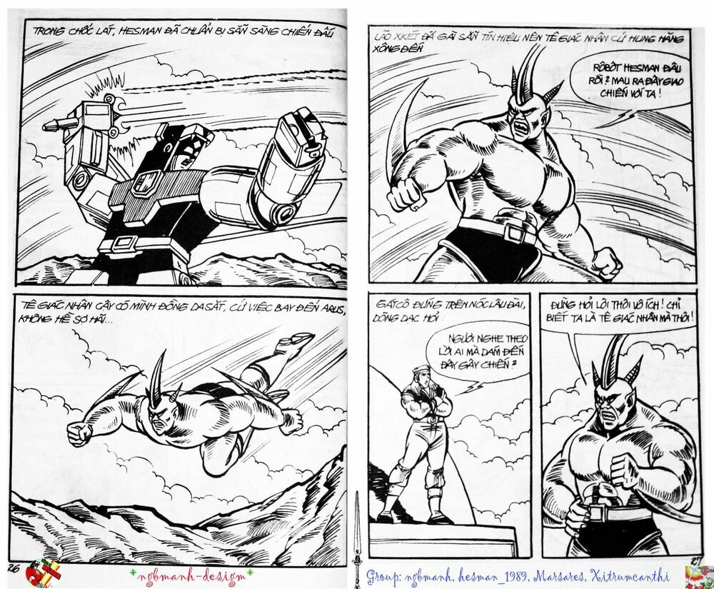 Dũng sĩ hesman: Chapter 74