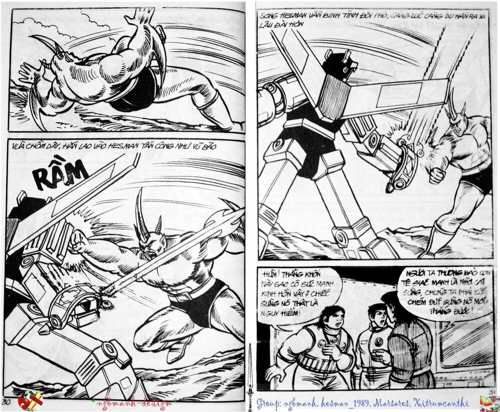 Dũng sĩ hesman: Chapter 74