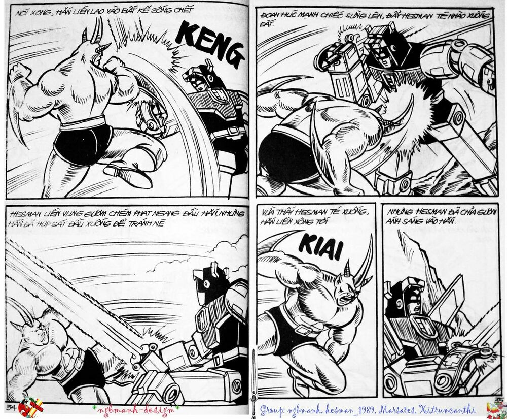 Dũng sĩ hesman: Chapter 74