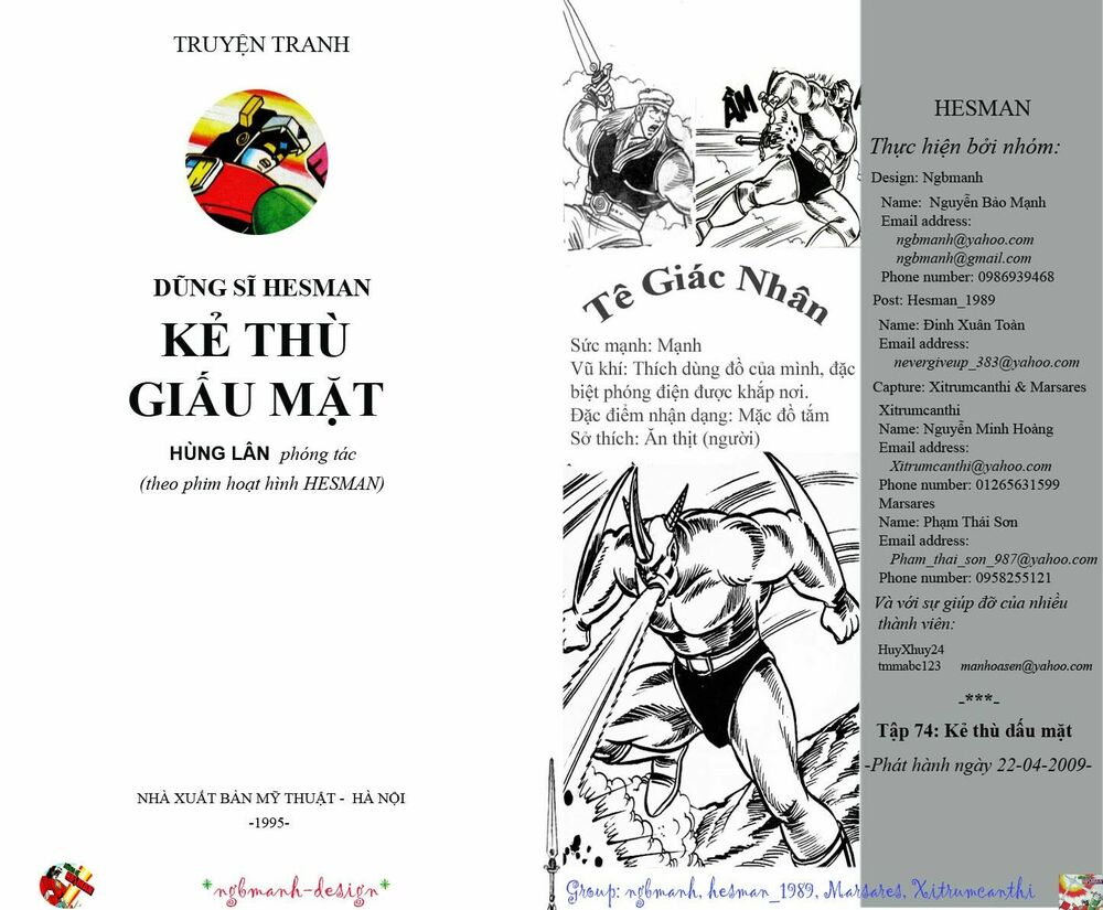 Dũng sĩ hesman: Chapter 74