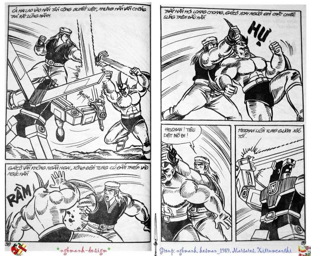 Dũng sĩ hesman: Chapter 74