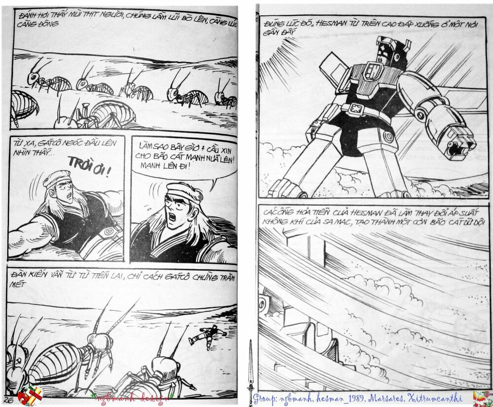 Dũng sĩ hesman: Chapter 76