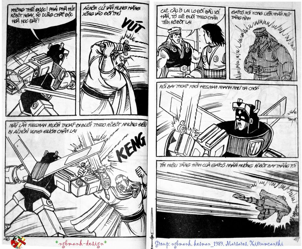 Dũng sĩ hesman: Chapter 77