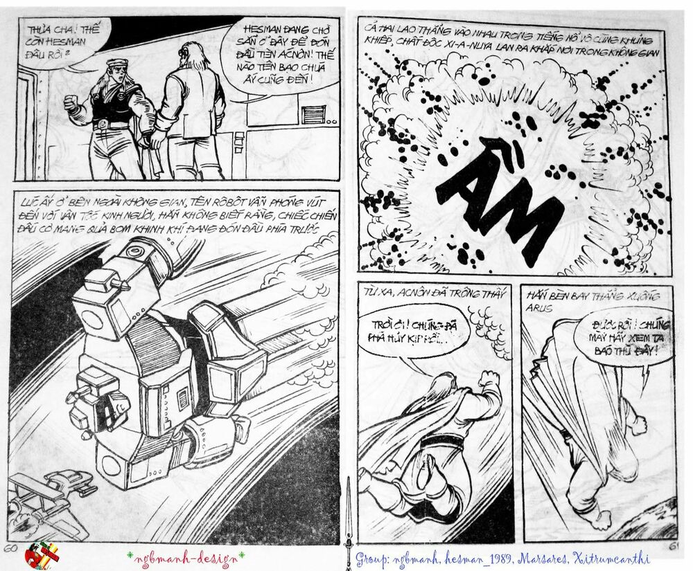 Dũng sĩ hesman: Chapter 77