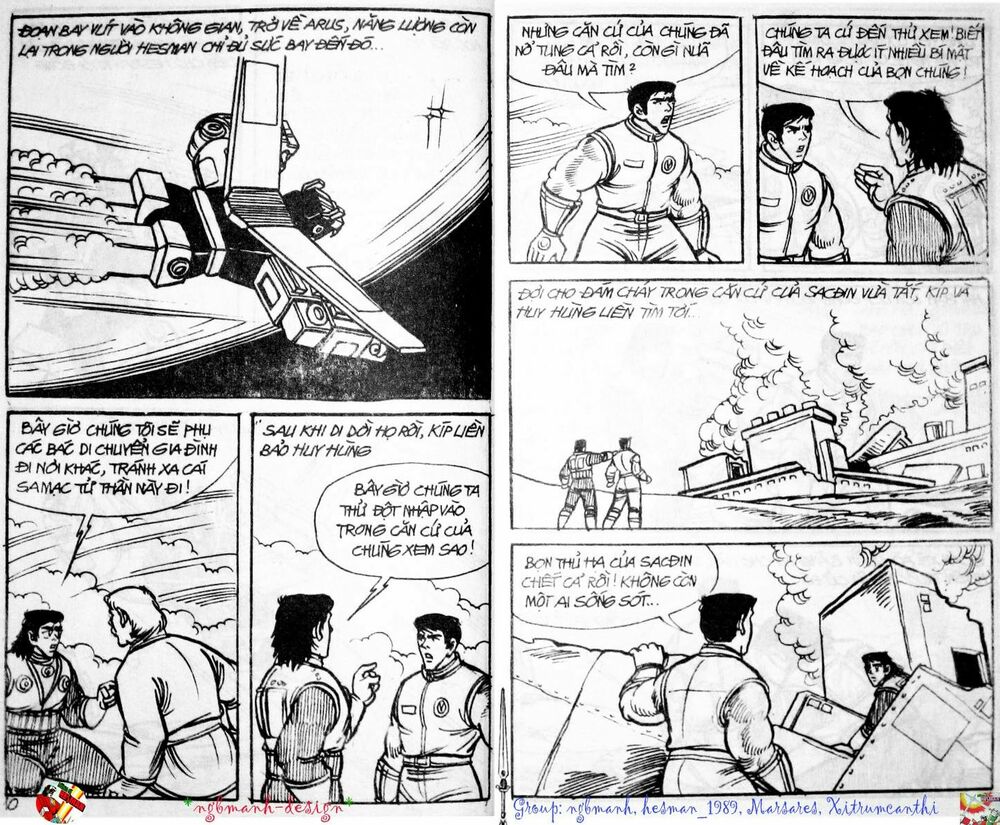 Dũng sĩ hesman: Chapter 77