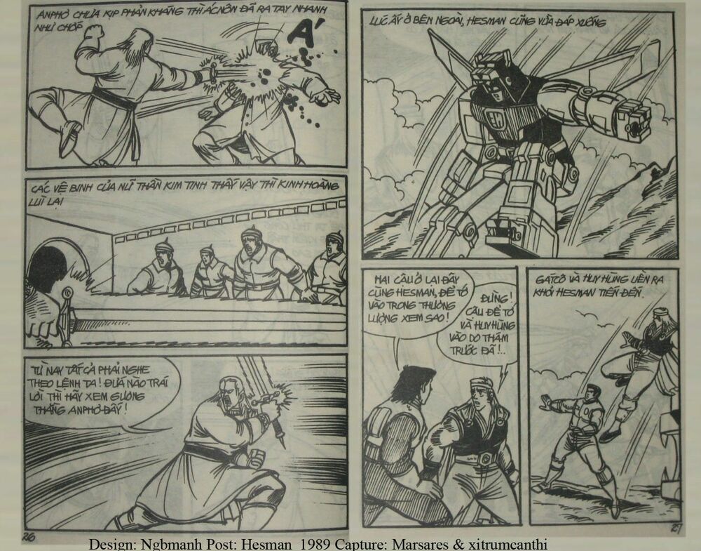 Dũng sĩ hesman: Chapter 78