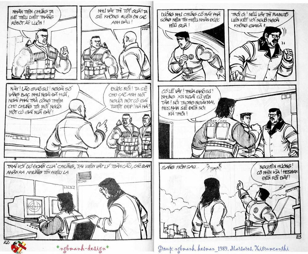 Dũng sĩ hesman: Chapter 79
