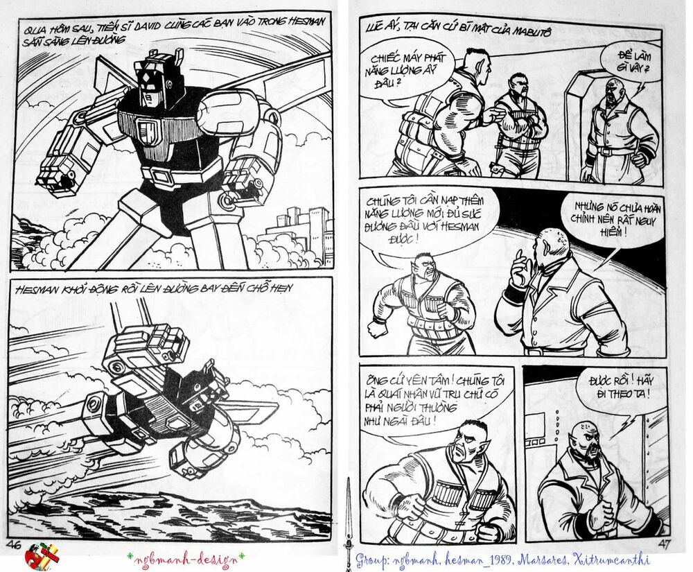 Dũng sĩ hesman: Chapter 79