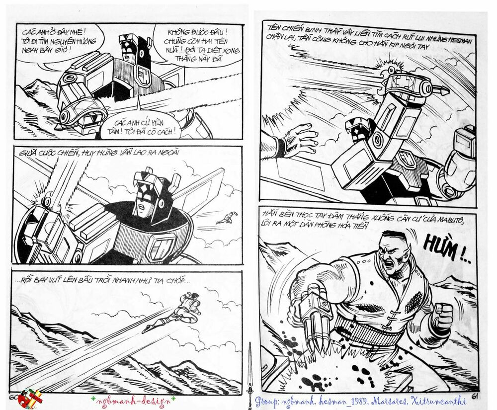 Dũng sĩ hesman: Chapter 79