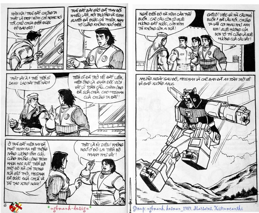Dũng sĩ hesman: Chapter 79