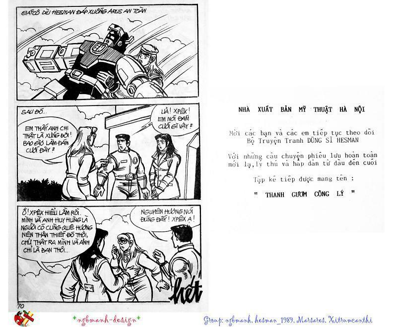 Dũng sĩ hesman: Chapter 80