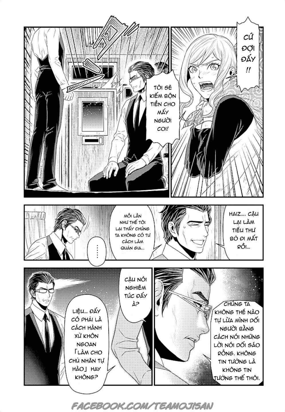 Quản gia xấu tính vs Tiểu thư bần cùng: Chapter 3