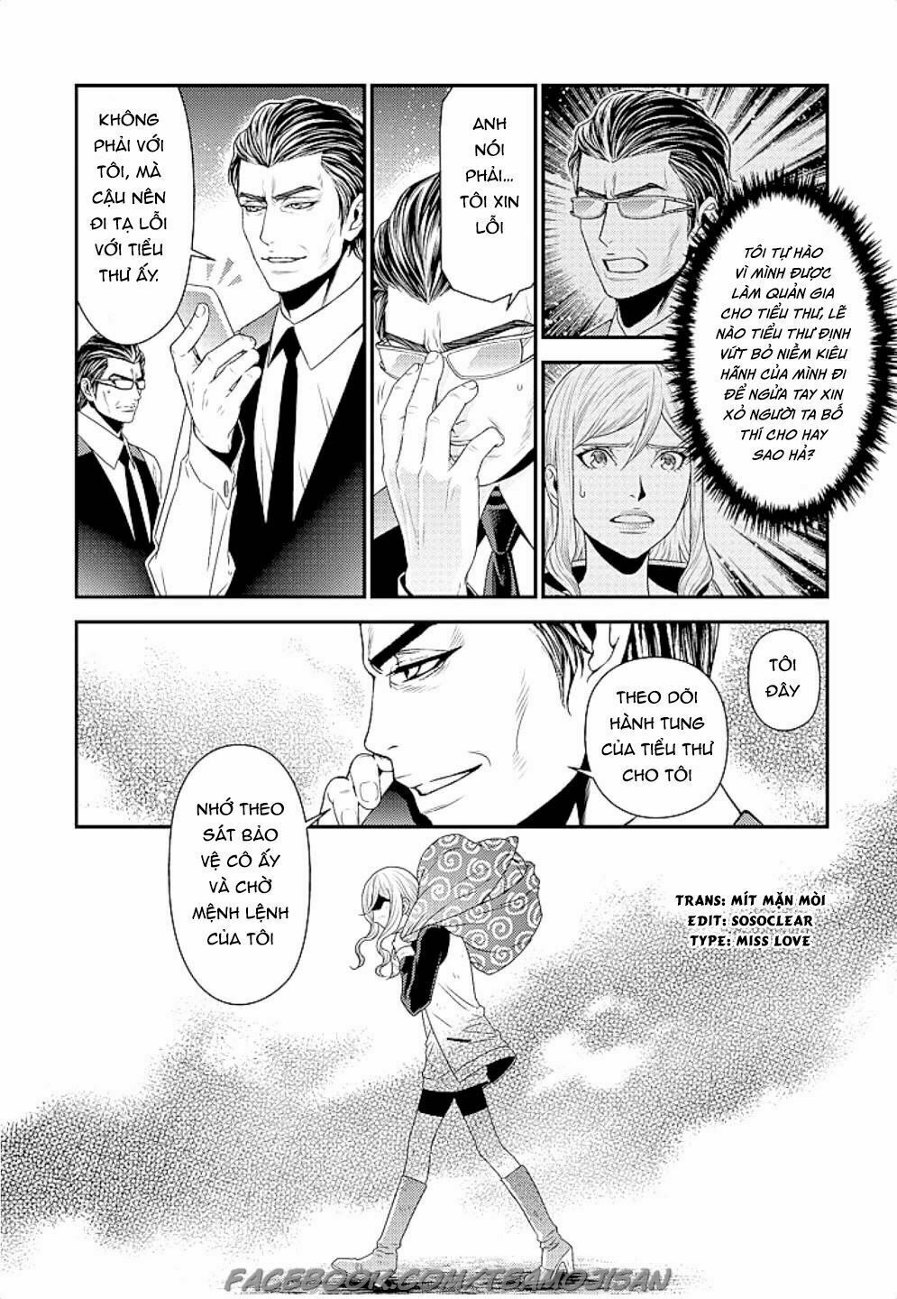 Quản gia xấu tính vs Tiểu thư bần cùng: Chapter 3