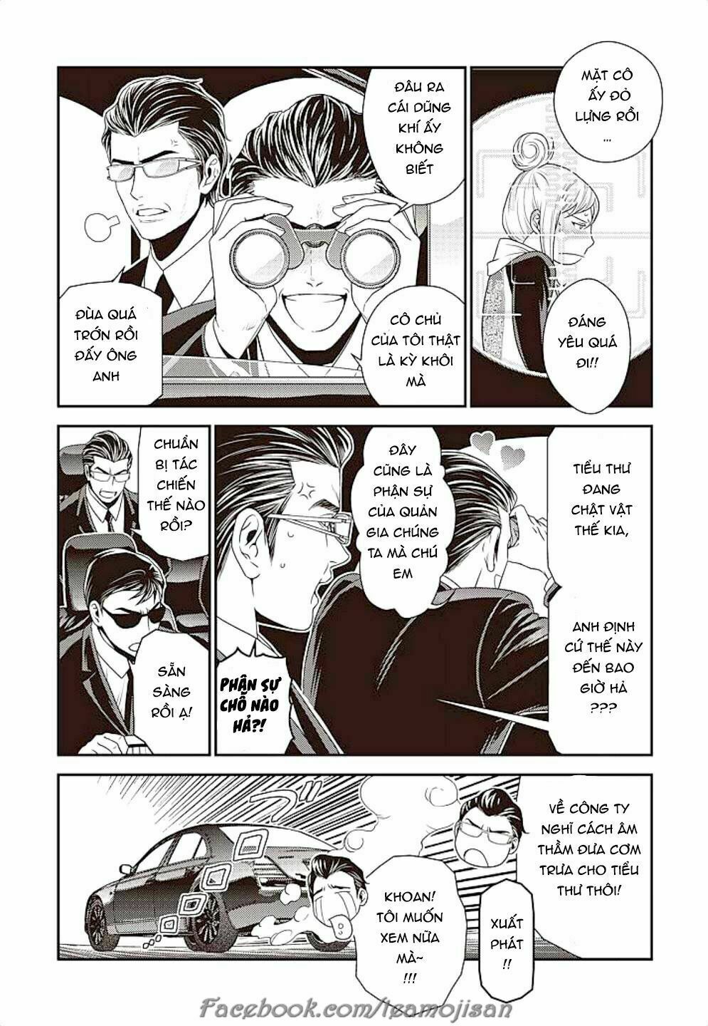 Quản gia xấu tính vs Tiểu thư bần cùng: Chapter 5