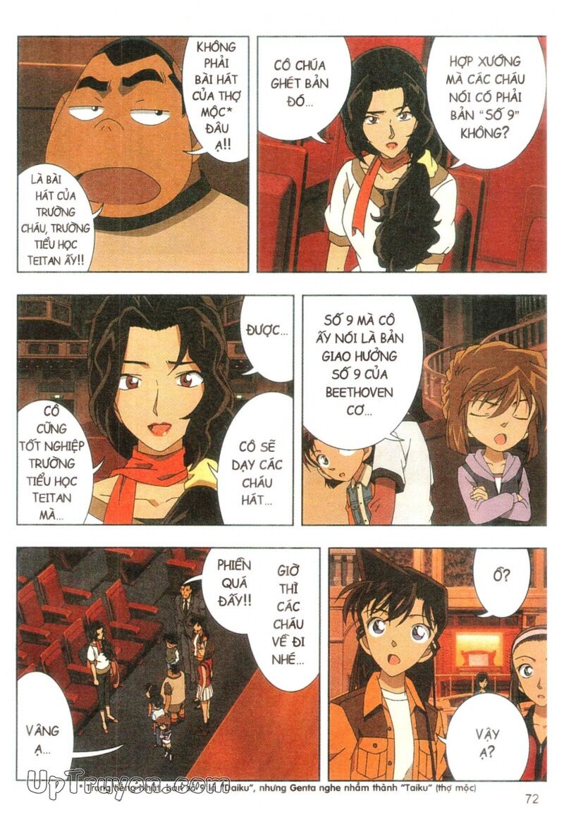 Conan Màu - Nốt Nhạc Kinh Hoàng: Chapter 1