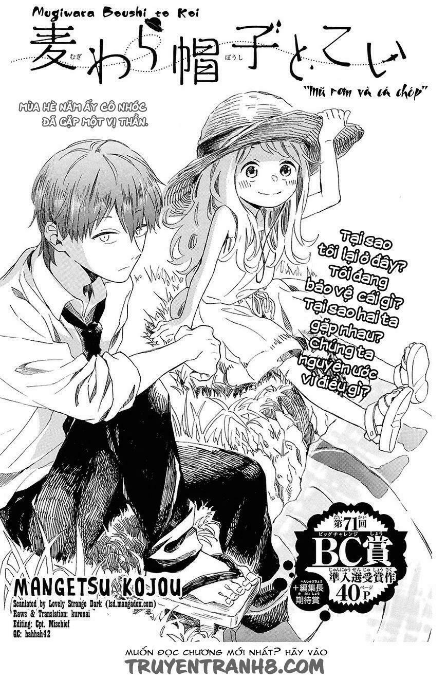 Mugiwara Boushi To Koi: Chapter 1: One shot
