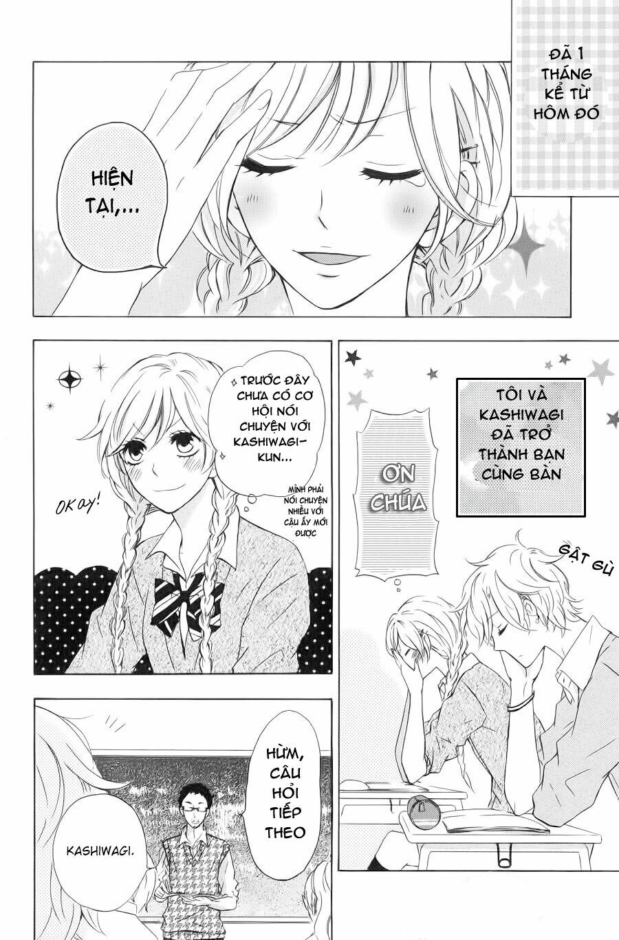 Kimi ni Happiness: Chapter 1: Ngồi kế cậu