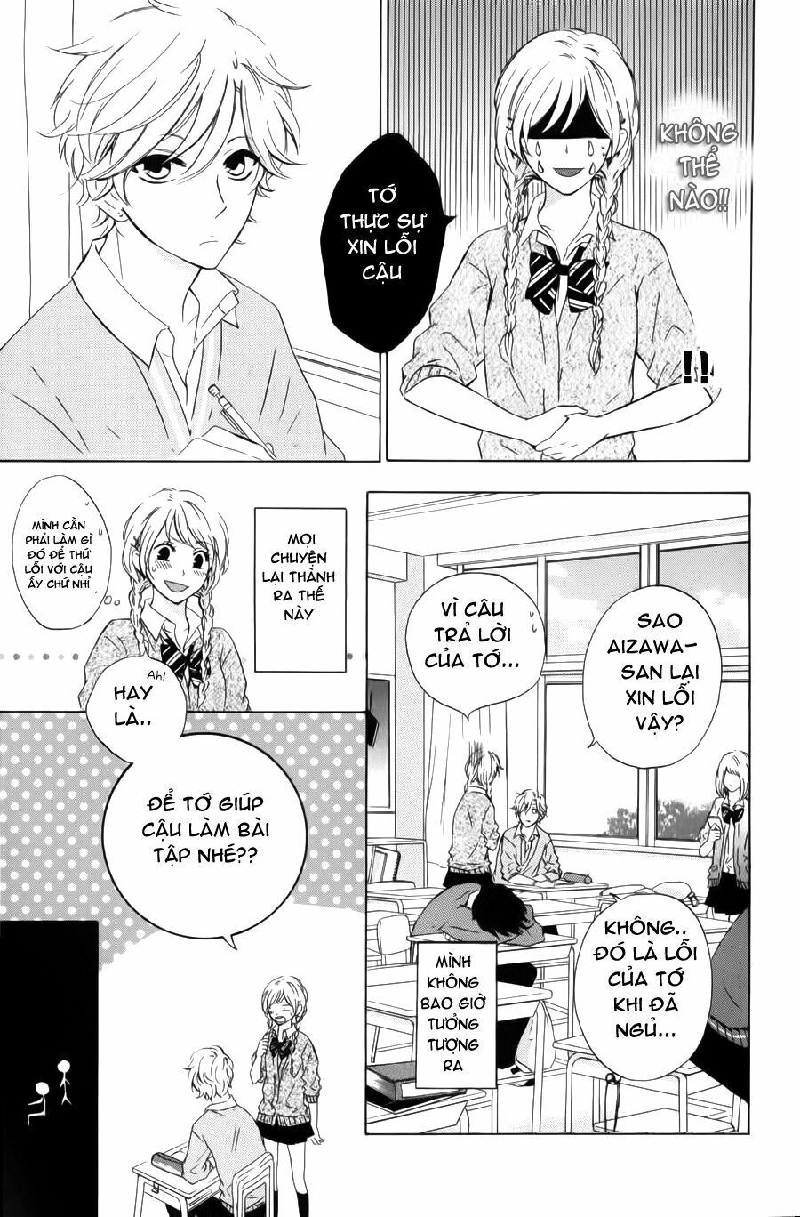 Kimi ni Happiness: Chapter 1: Ngồi kế cậu