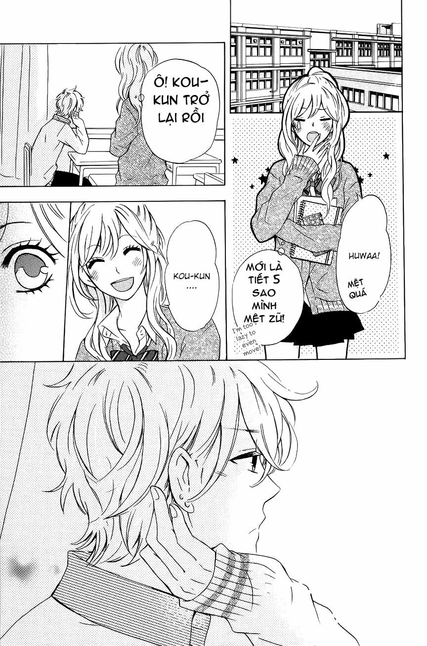 Kimi ni Happiness: Chapter 1: Ngồi kế cậu