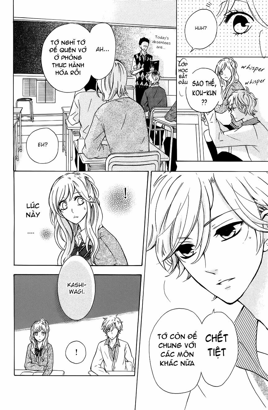 Kimi ni Happiness: Chapter 1: Ngồi kế cậu