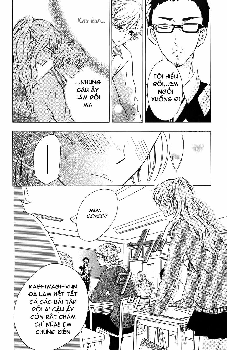Kimi ni Happiness: Chapter 1: Ngồi kế cậu
