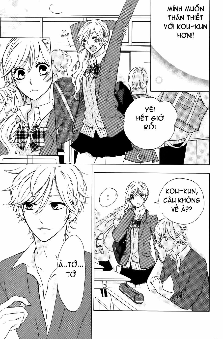 Kimi ni Happiness: Chapter 1: Ngồi kế cậu