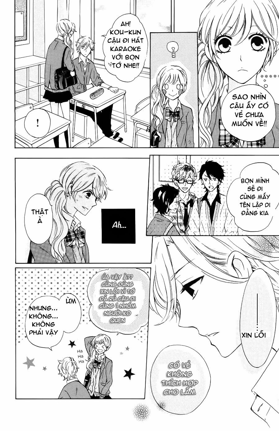 Kimi ni Happiness: Chapter 1: Ngồi kế cậu
