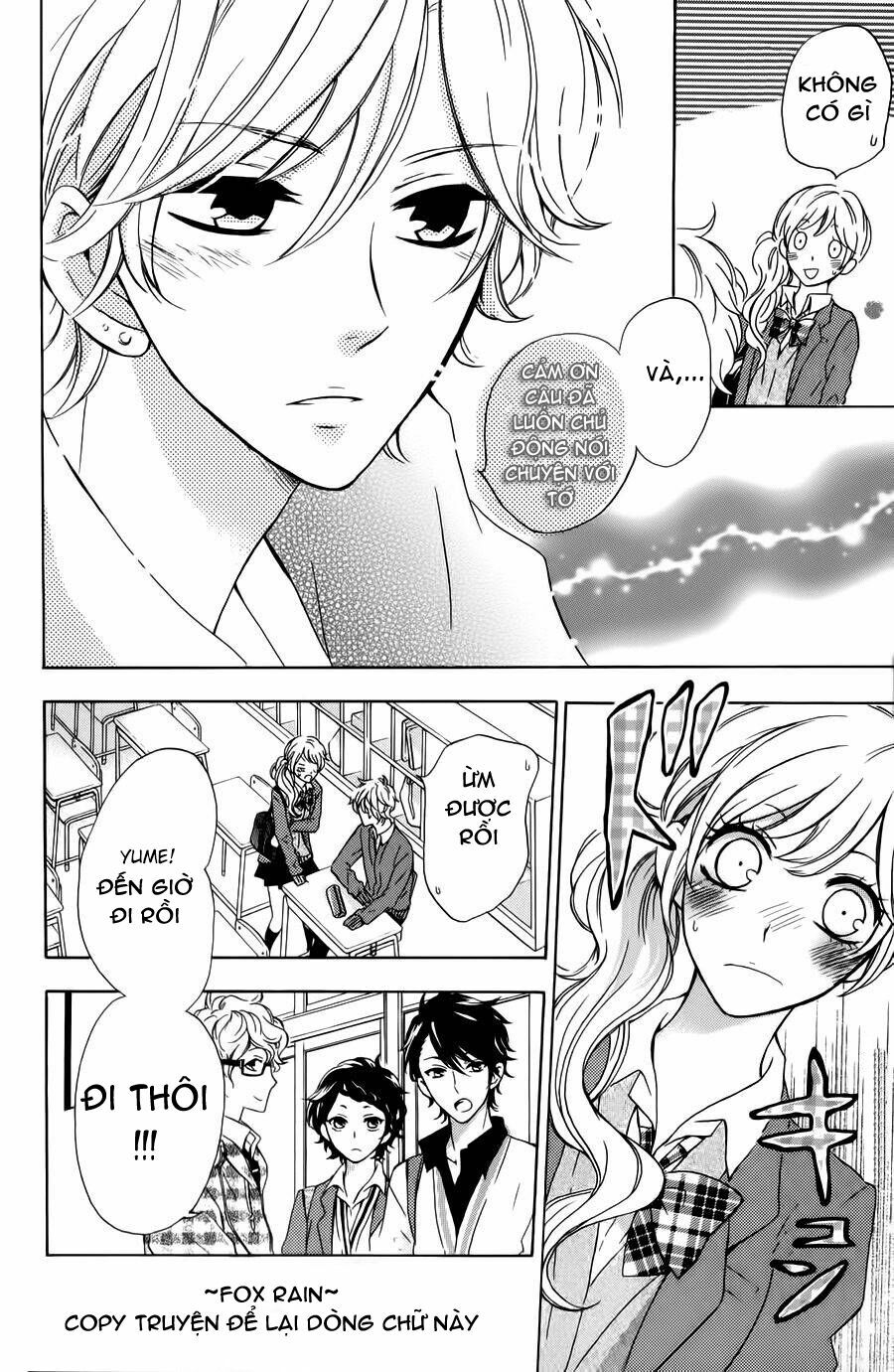 Kimi ni Happiness: Chapter 1: Ngồi kế cậu