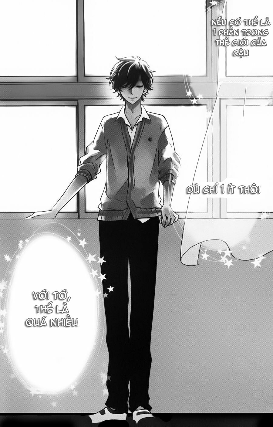 Kimi ni Happiness: Chapter 1: Ngồi kế cậu