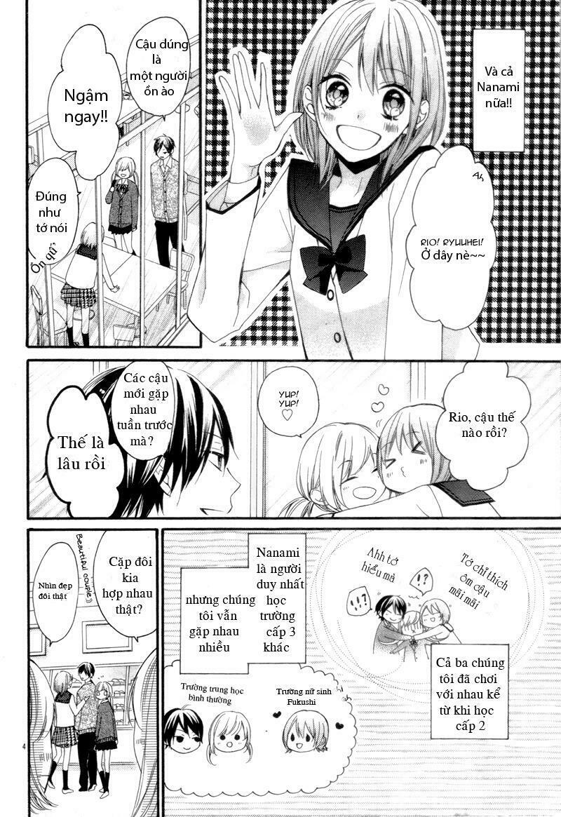Himitsu no Sankaku Kataomoi: Chapter 1: One shot