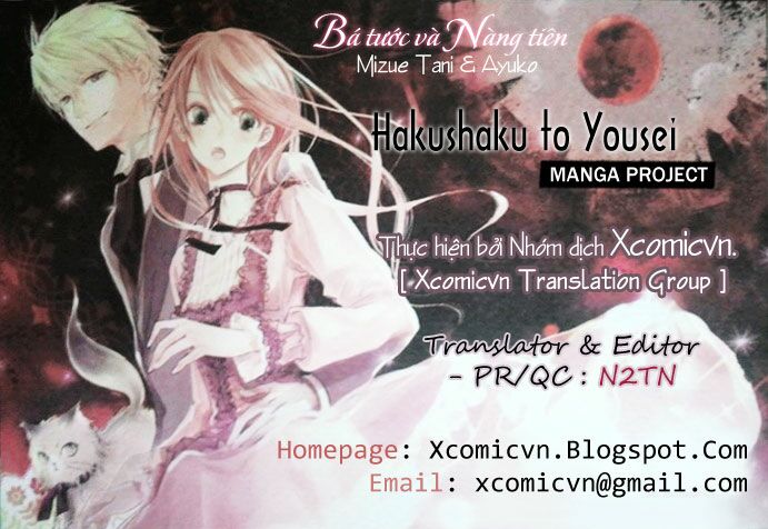 Bá Tước Và Tiên Nữ: Chapter 2