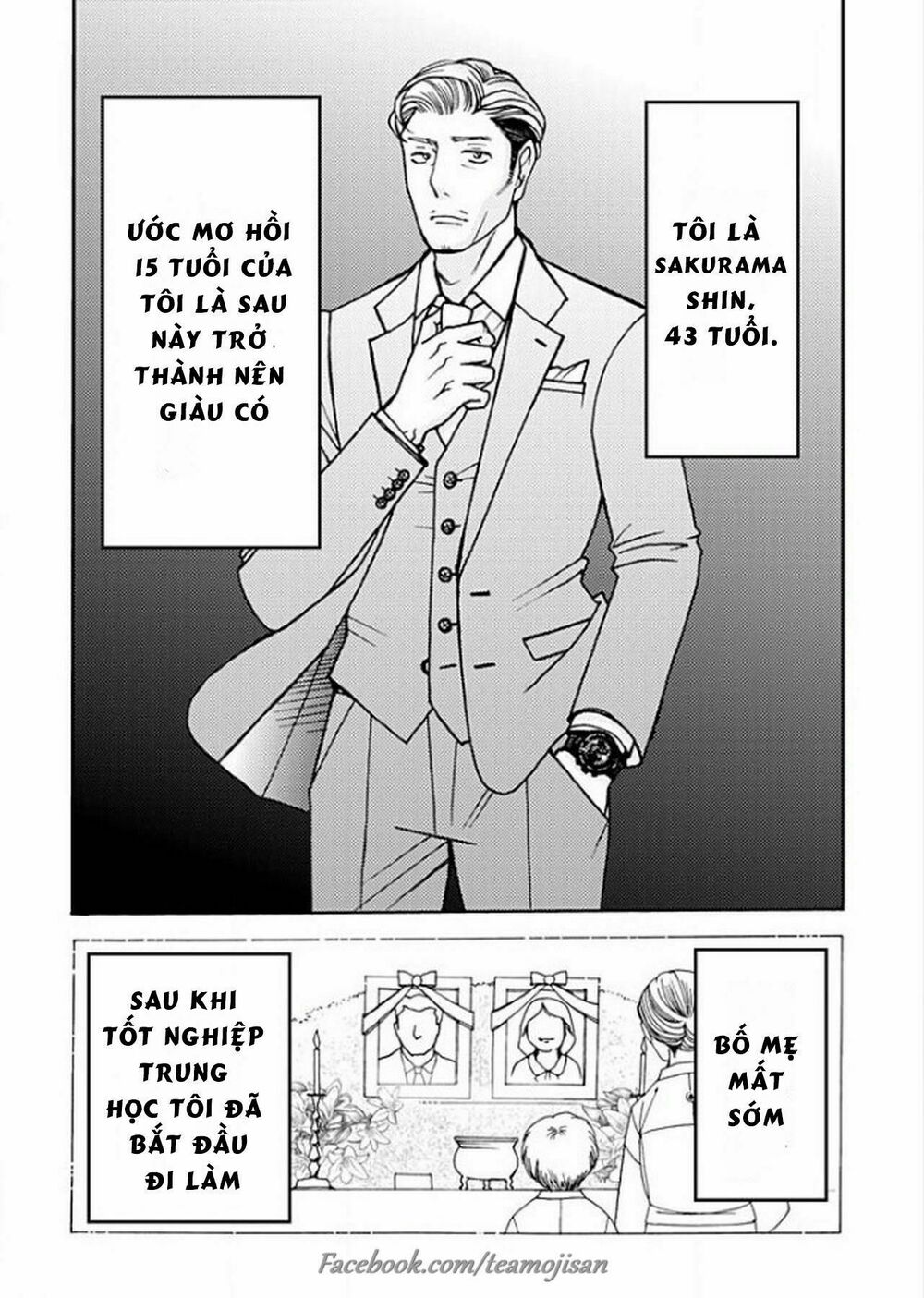 8 Oku Kasegu 43-sai no Koi: Chapter 1