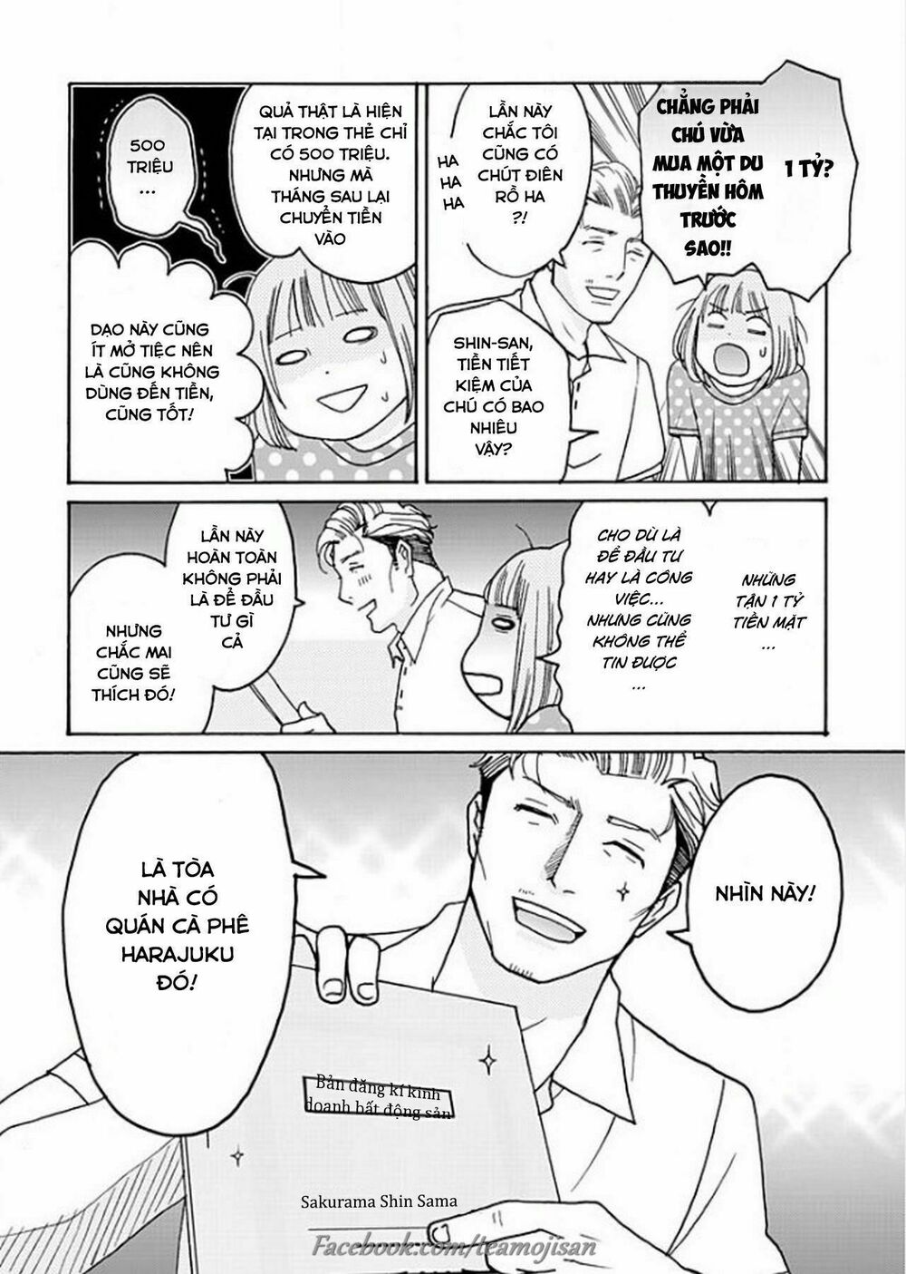8 Oku Kasegu 43-sai no Koi: Chapter 4