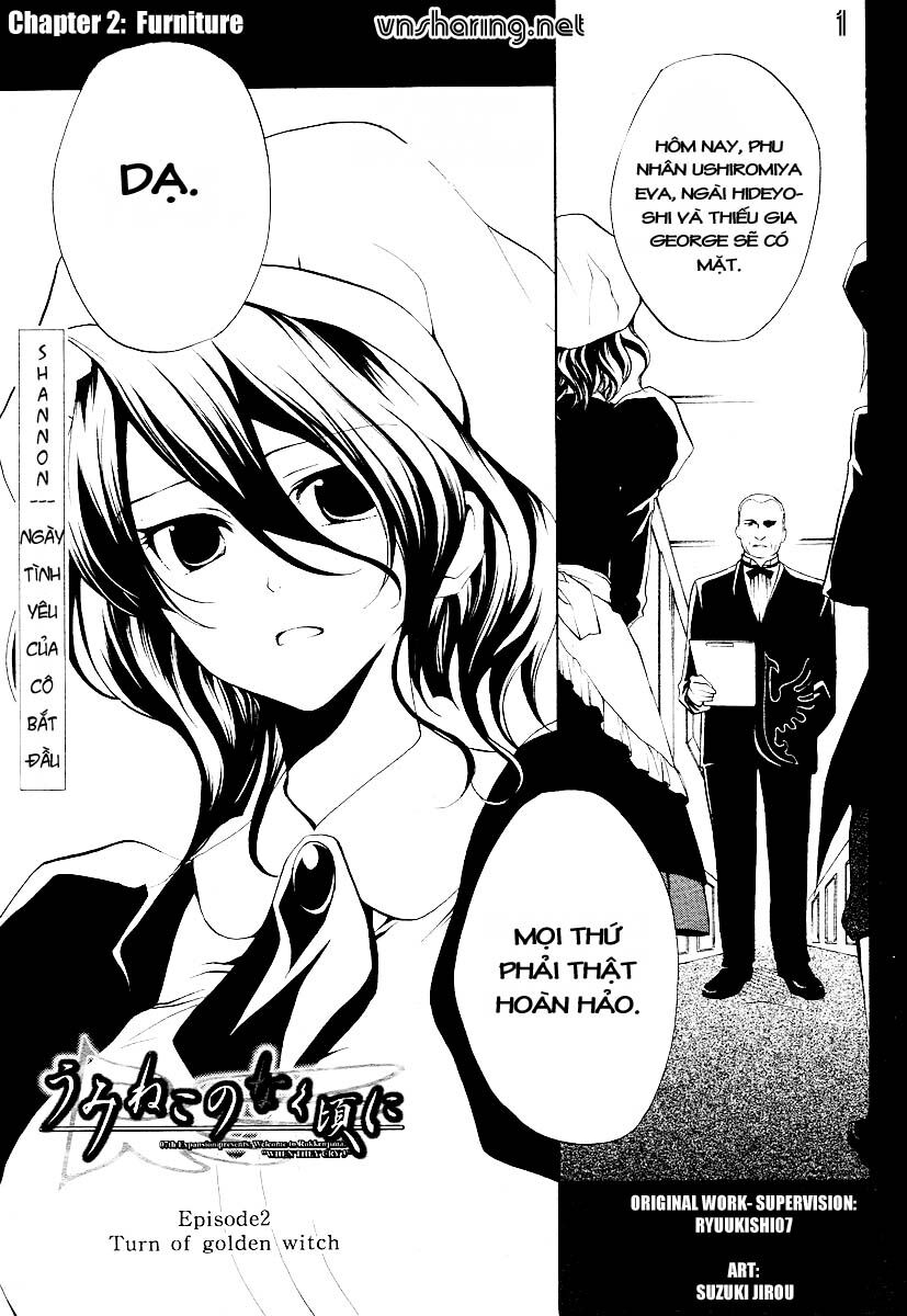 Umineko no Naku Koro ni Episode 2: Turn of the Golden Witch: Chapter 2