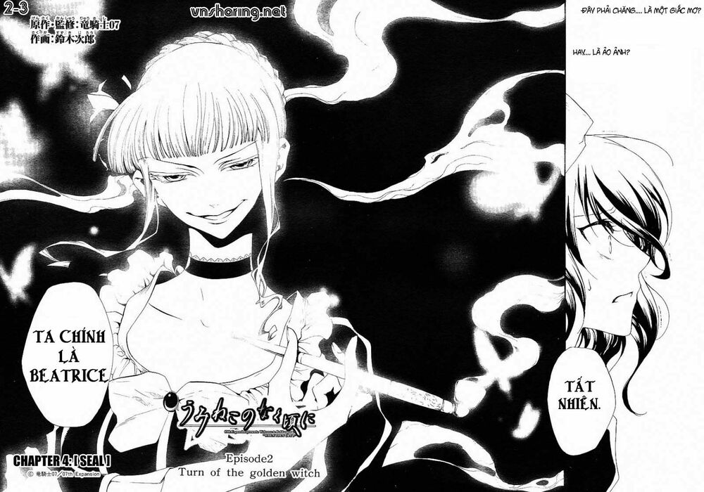 Umineko no Naku Koro ni Episode 2: Turn of the Golden Witch: Chapter 4