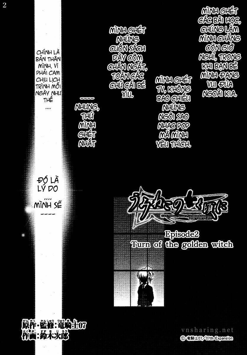 Umineko no Naku Koro ni Episode 2: Turn of the Golden Witch: Chapter 8
