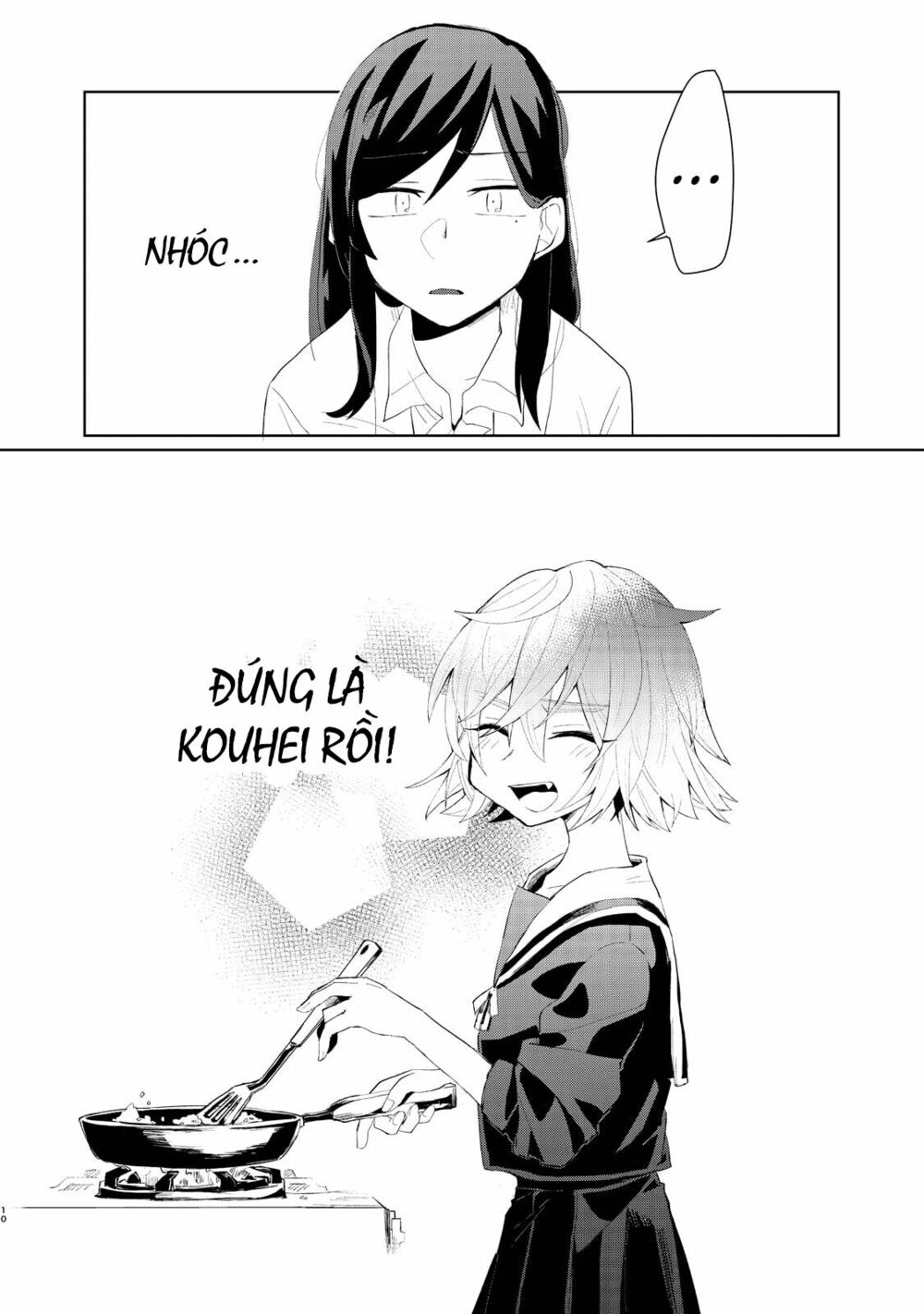 My Dead Boyfriend Came Back as a High School Girl: Chapter 1: One shot