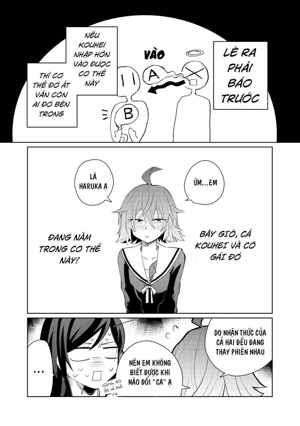 My Dead Boyfriend Came Back as a High School Girl: Chapter 1: One shot