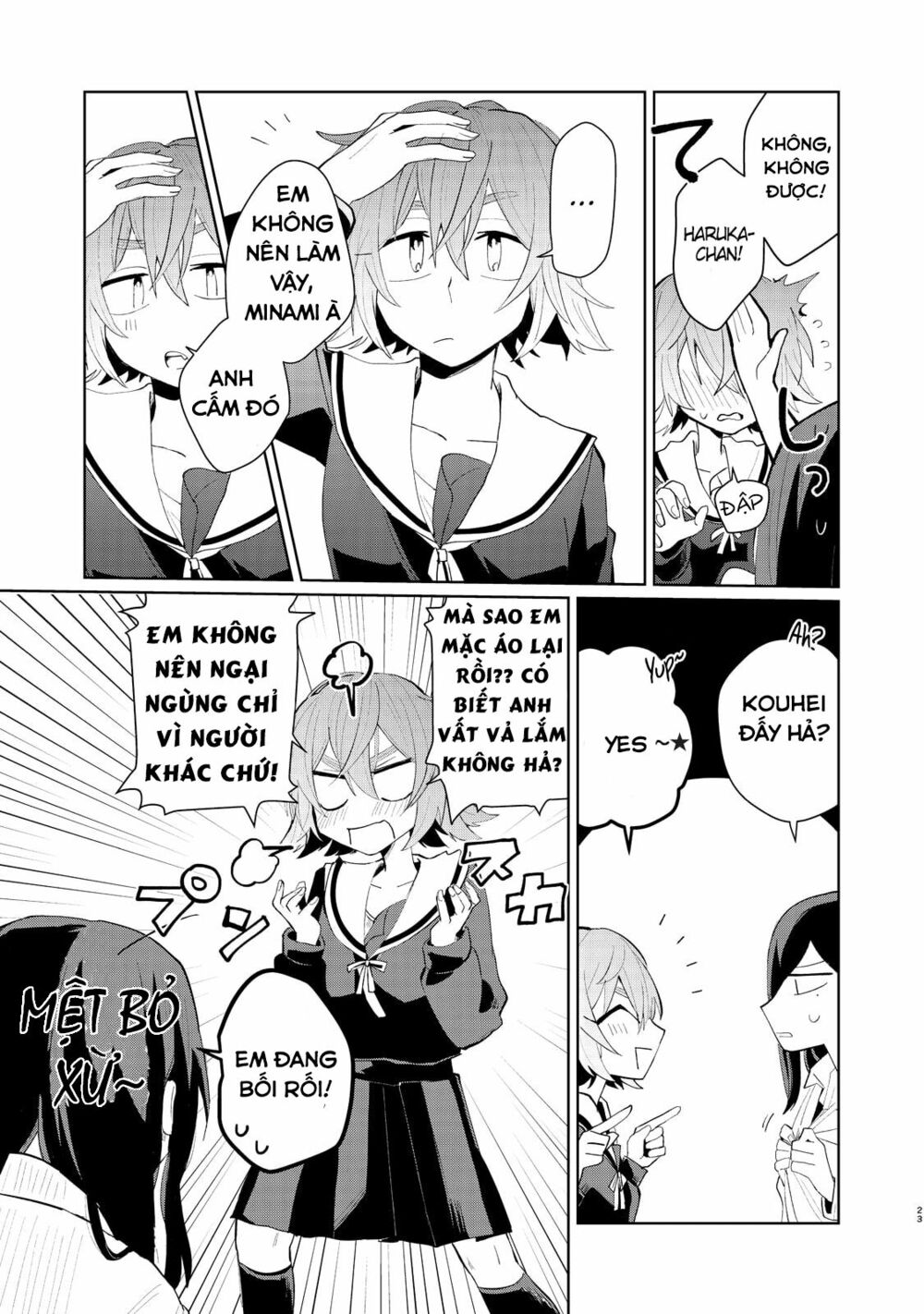 My Dead Boyfriend Came Back as a High School Girl: Chapter 1: One shot