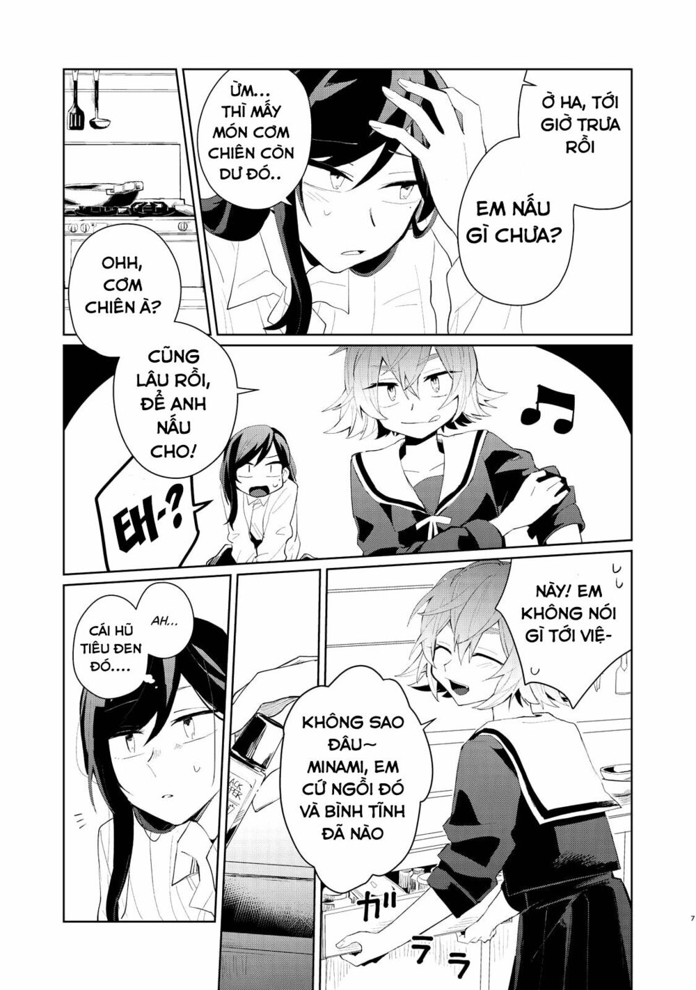 My Dead Boyfriend Came Back as a High School Girl: Chapter 1: One shot