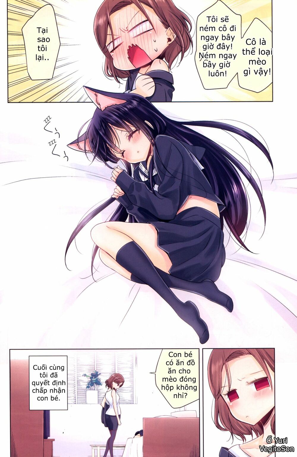 Story about OL-san Picking up a Cat: Chapter 1: One shot