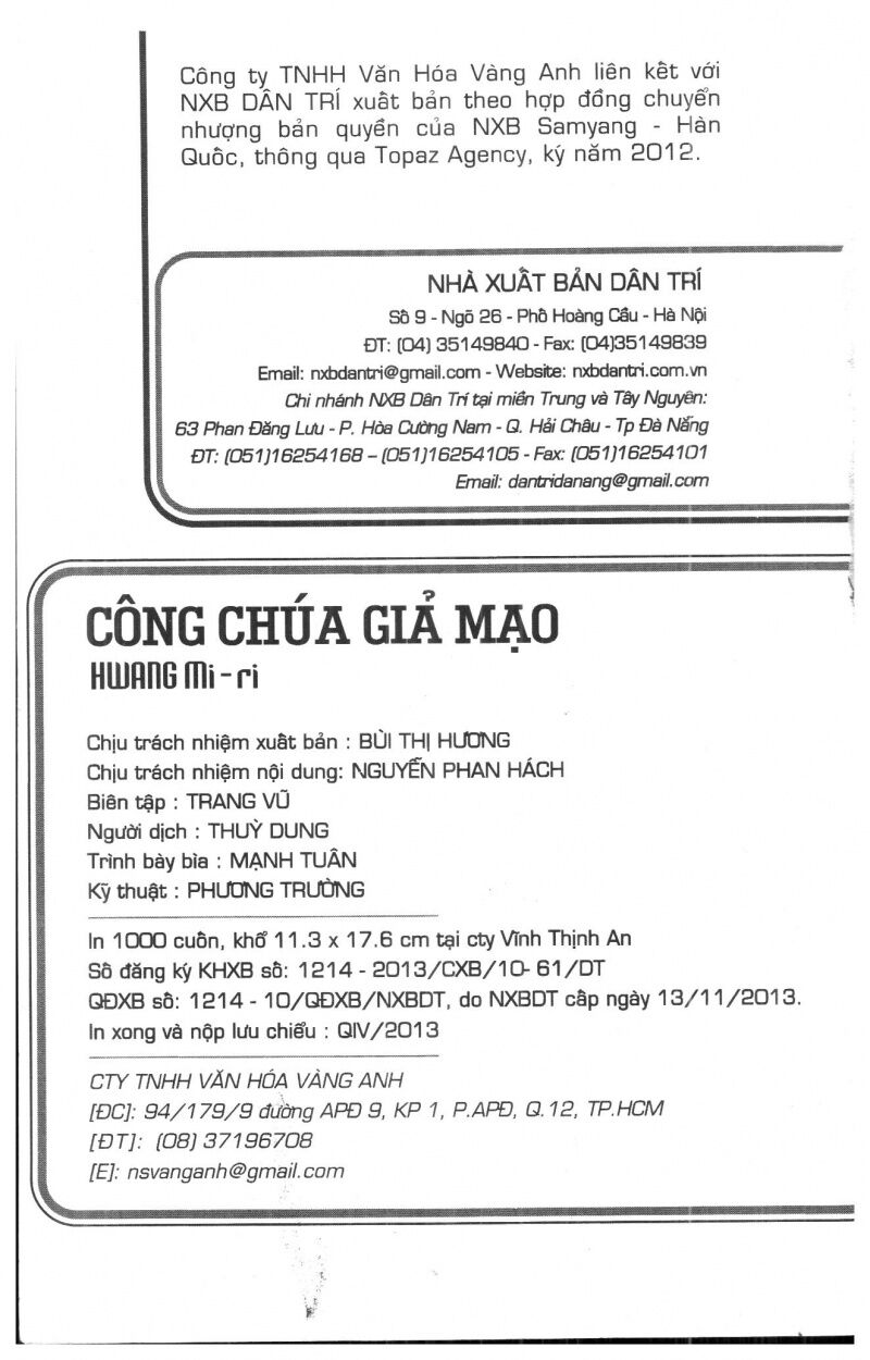Công Chúa Giả Mạo: Chapter 28