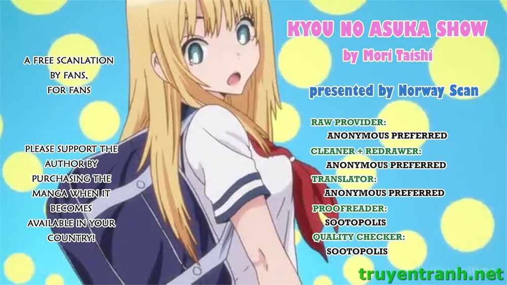 Kyou no Asuka Show: Chapter 15
