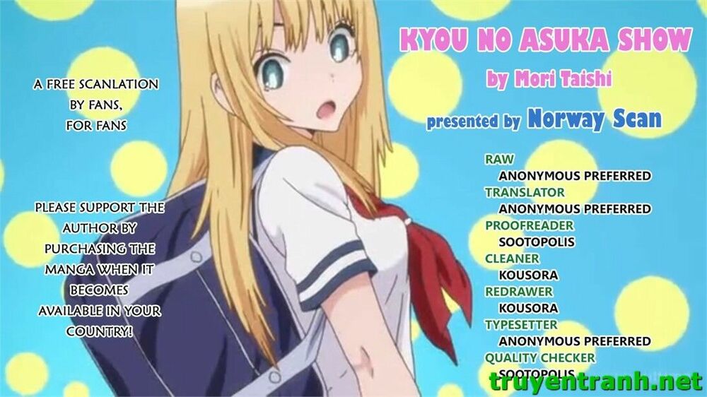 Kyou no Asuka Show: Chapter 24