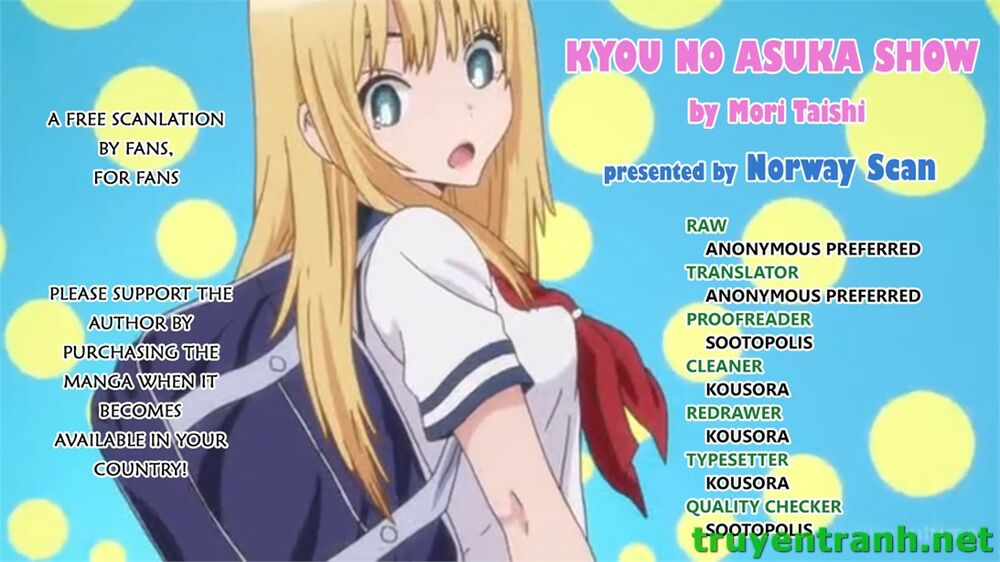 Kyou no Asuka Show: Chapter 37