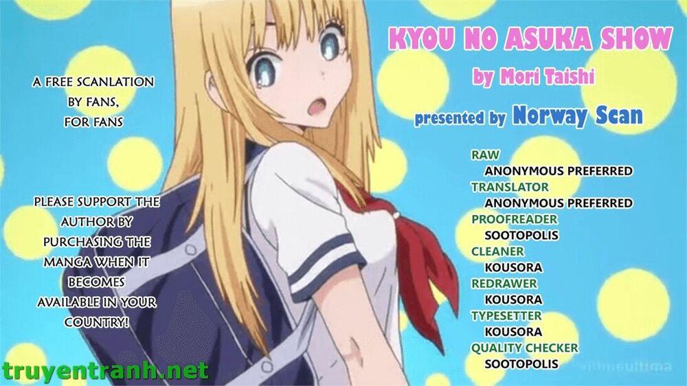 Kyou no Asuka Show: Chapter 43
