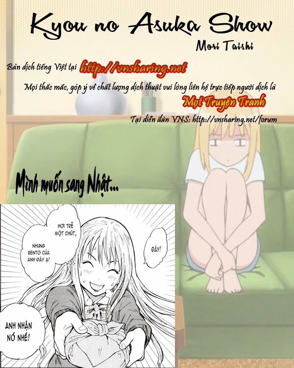 Kyou no Asuka Show: Chapter 5: Người đẹp đi làm