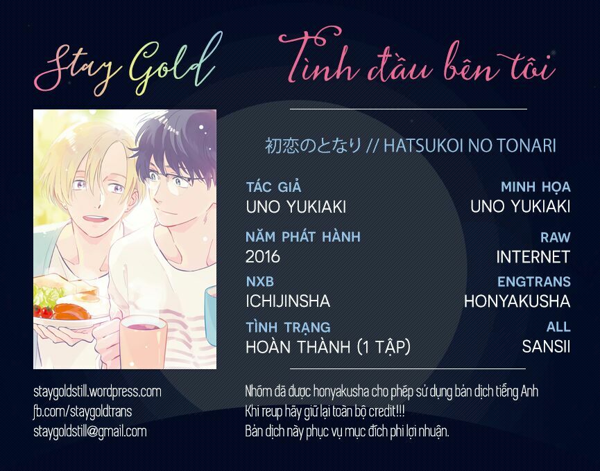 Tình Đầu Bên Tôi: Chapter 5