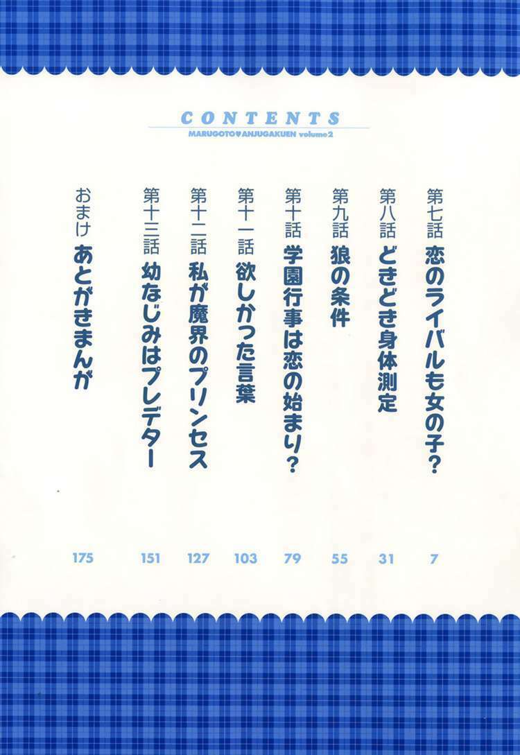 Marugoto Anjyu Gakuen: Chapter 7